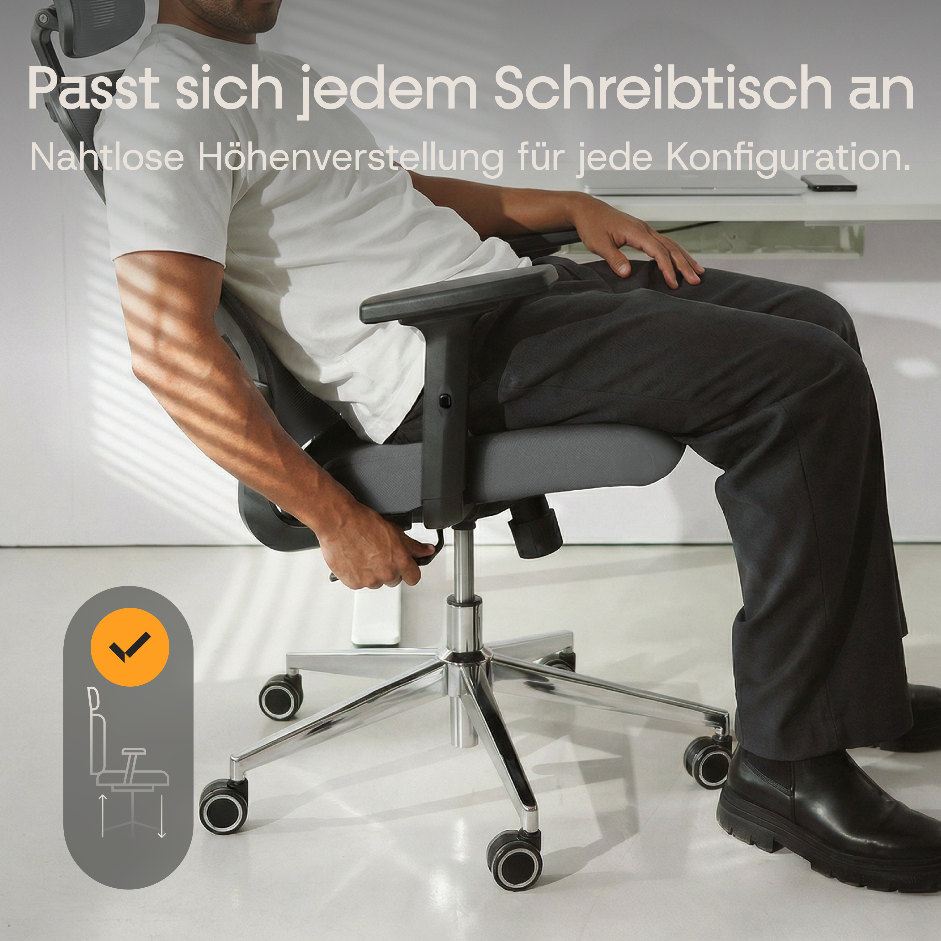 CLOUVOU BrightSeat – Chaise de bureau ergonomique : Meilleur rapport qualité-prix