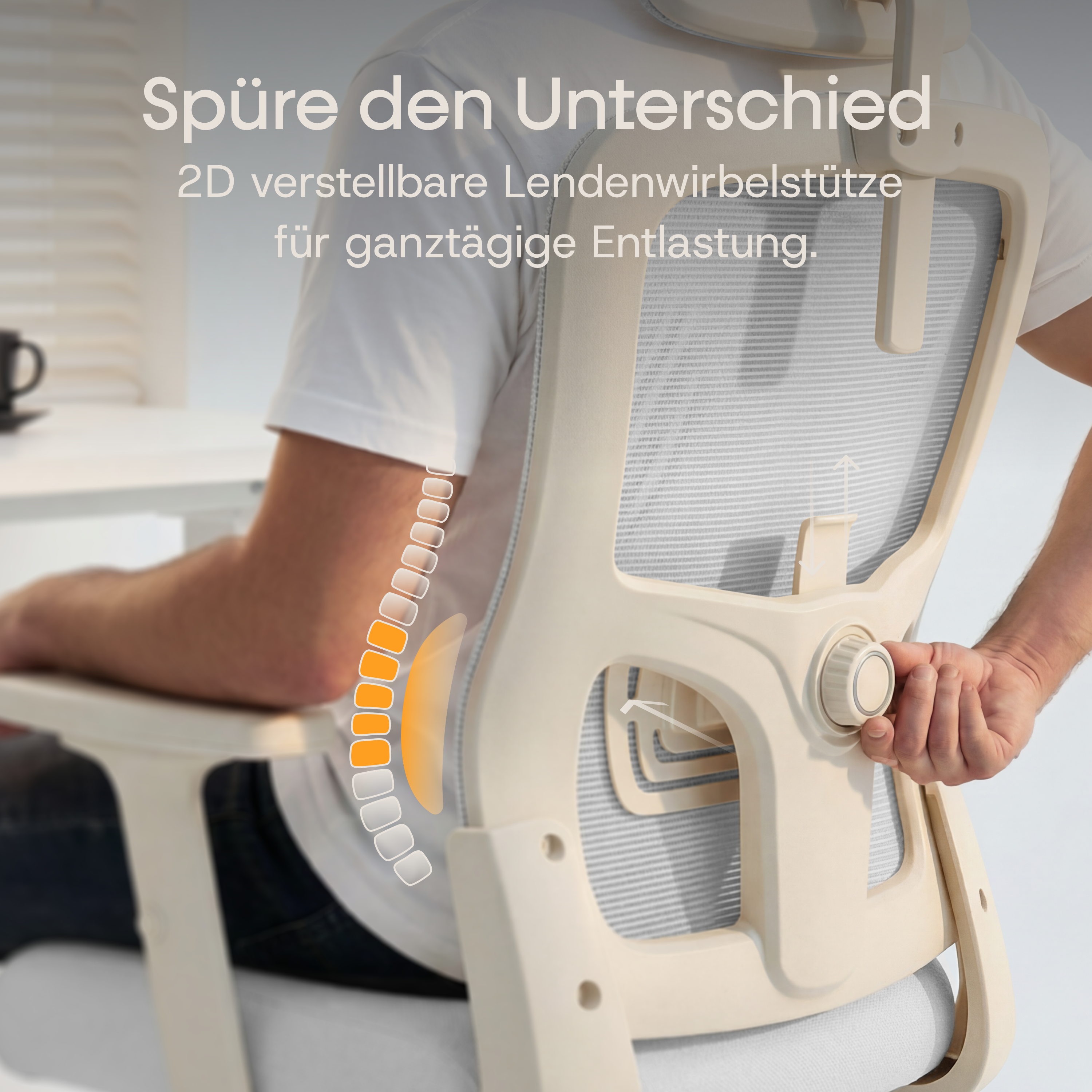 CLOUVOU BrightSeat – Chaise de bureau ergonomique : Meilleur rapport qualité-prix