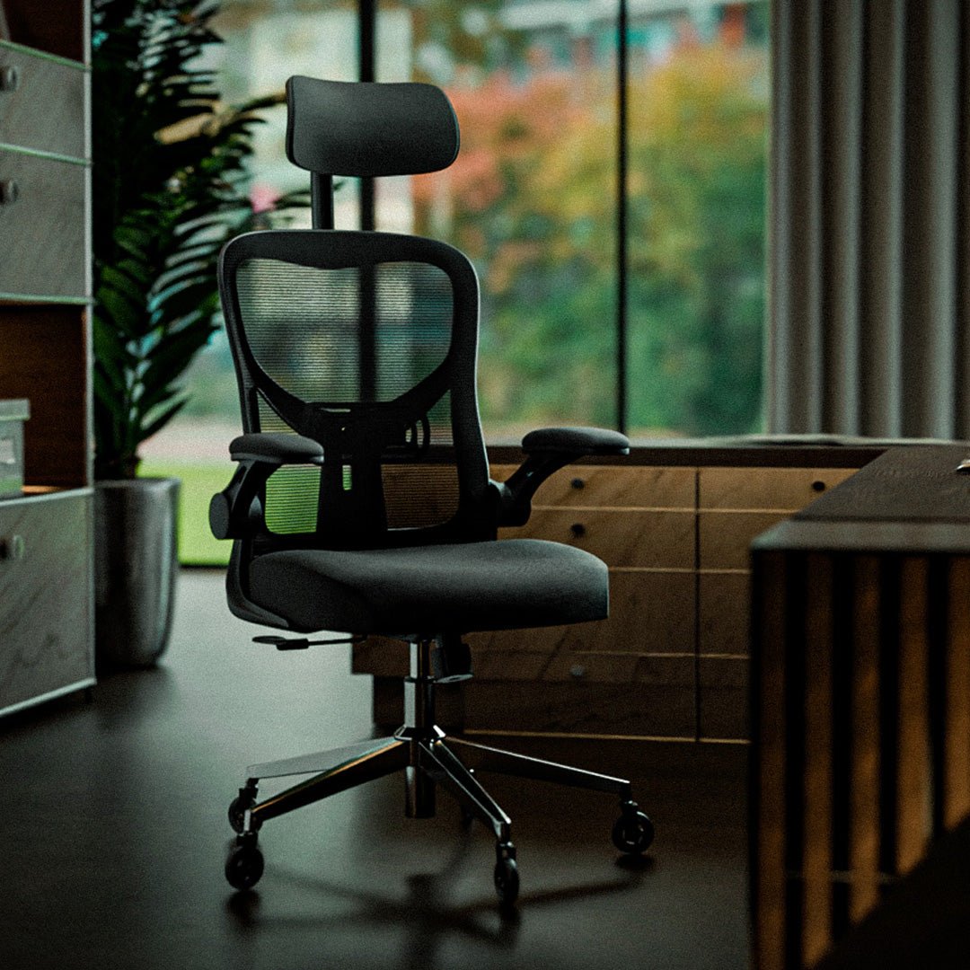 CLOUVOU SmartSeat – Ergonomischer Bürostuhl "Dein verlässlicher Begleiter im Arbeitsalltag" - Clouvou