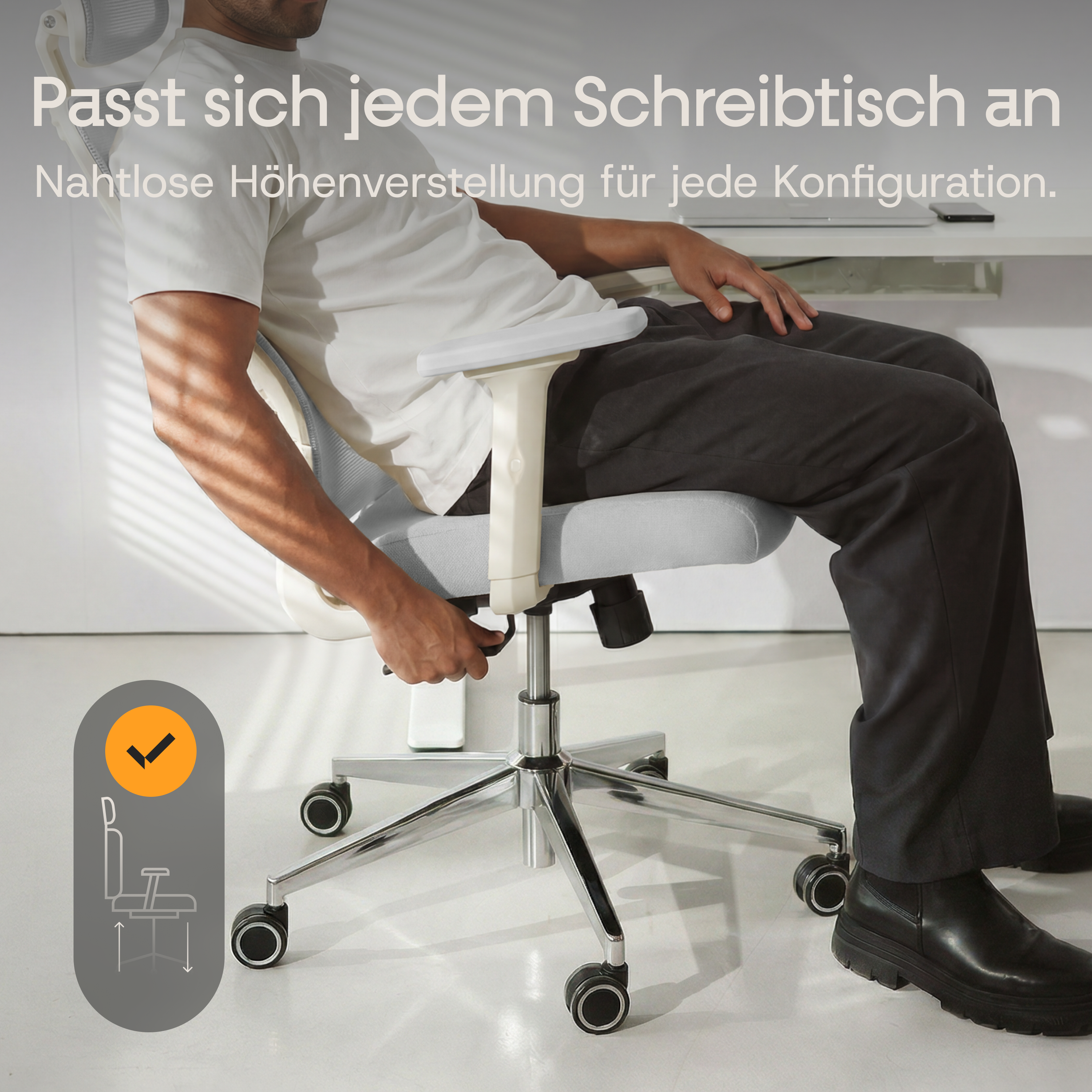 CLOUVOU BrightSeat – Chaise de bureau ergonomique : Meilleur rapport qualité-prix