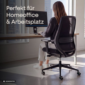 BALANCE – Ergonomischer Bürostuhl - Clouvou Schwarz