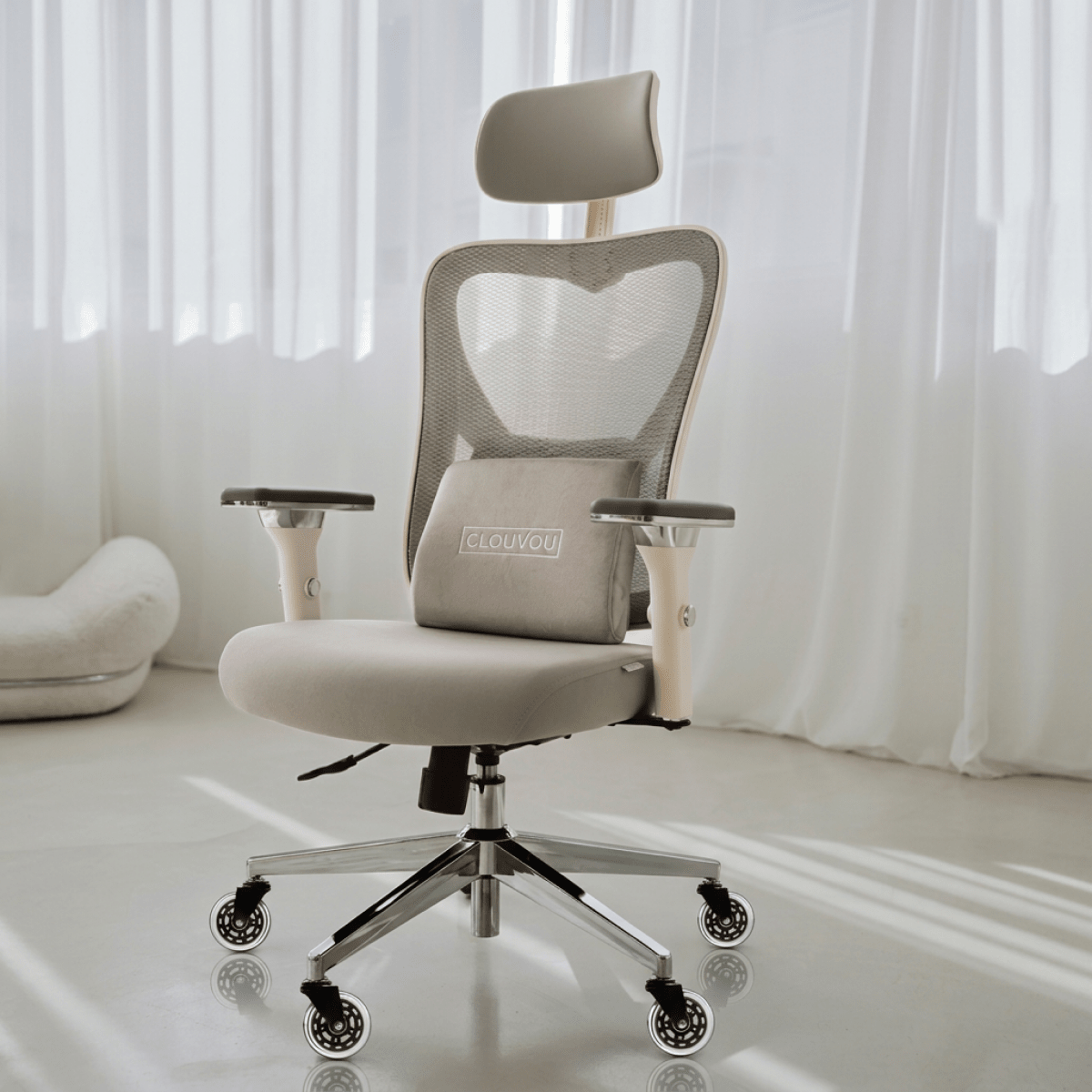 CLOUVOU Blade Wheels – PU - Bürostuhlrollen | 5er - Set - Clouvou
