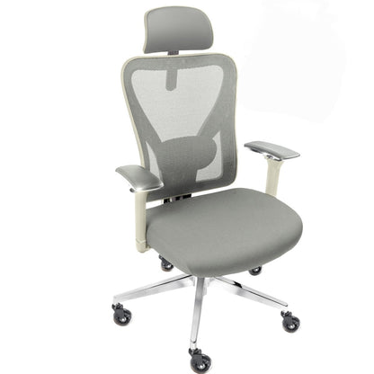 CLOUVOU CleverSeat - Ergonomischer Bürostuhl "Zeitloses Design trifft auf unschlagbare Qualität" - Clouvou #farbe_creme