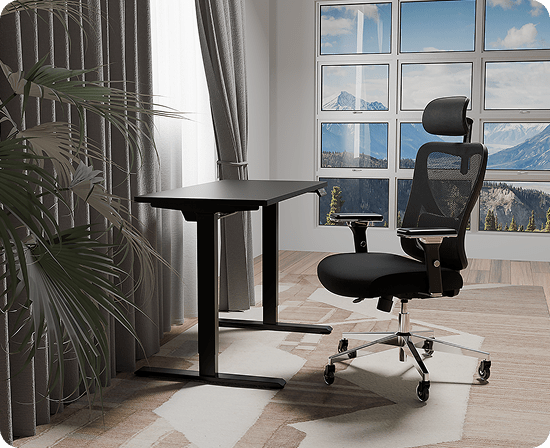 CLOUVOU Ergonomie - Bundle (Sitz - Stehtisch ProDesk & CleverSeat) - Clouvou