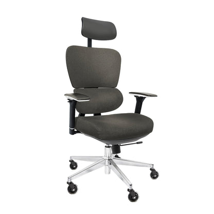 CLOUVOU ProSeat – Ergonomischer Bürostuhl "Maximaler Komfort, den ganzen Tag" - Clouvou#farbe_grau