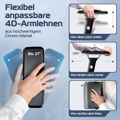 CLOUVOU ProSeat – Ergonomischer Premium Bürostuhl - Clouvou Creme