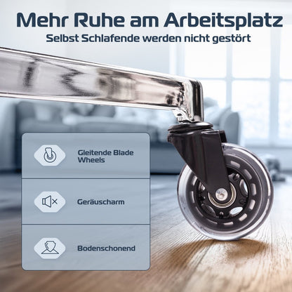 CLOUVOU SmartSeat – Ergonomischer Bürostuhl "Dein verlässlicher Begleiter im Arbeitsalltag" - Clouvou #farbe_schwarz